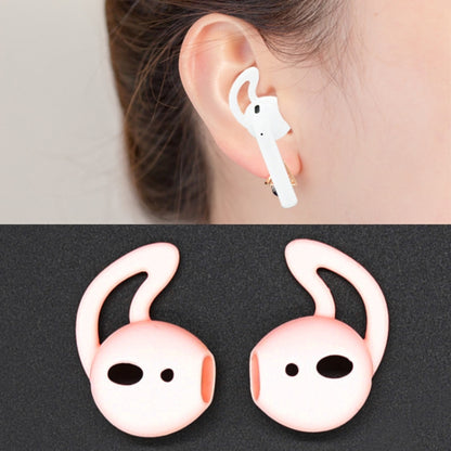 2pcs Wireless Bluetooth Earphone Silicone Ear Caps Earpads for Apple AirPods(Pink) by bashfashion
