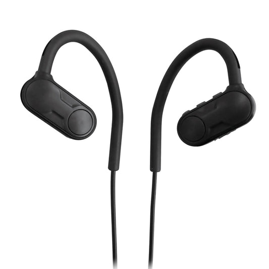 BTH-Y9 Ultra-light Ear-hook Wireless V4.1 Bluetooth Earphones with Mic(Black) by bashfashion