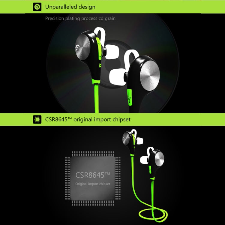 Universe IPX4 Waterproof Sports Wireless Bluetooth V4.1 Earphone Stereo Headset, For iPhone, Samsung, Huawei, Xiaomi, HTC and Other Smartphones by bashfashion