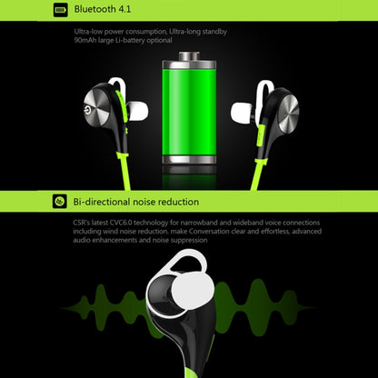 Universe IPX4 Waterproof Sports Wireless Bluetooth V4.1 Earphone Stereo Headset, For iPhone, Samsung, Huawei, Xiaomi, HTC and Other Smartphones by bashfashion