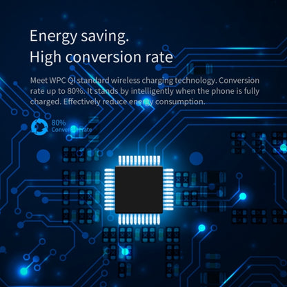 NILLKIN MC027 Car Air Outlet Vent Mount Clamp Holder 10W Fast Charging Qi Magnetic Wireless Charger(Black) by NILLKIN