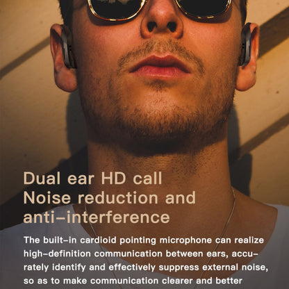 258 Wireless Ear-mounted Bluetooth Earphone with Charging Box & Digital Display, Support Touch & HD Call & Voice Assistant & NFC (White) by bashfashion