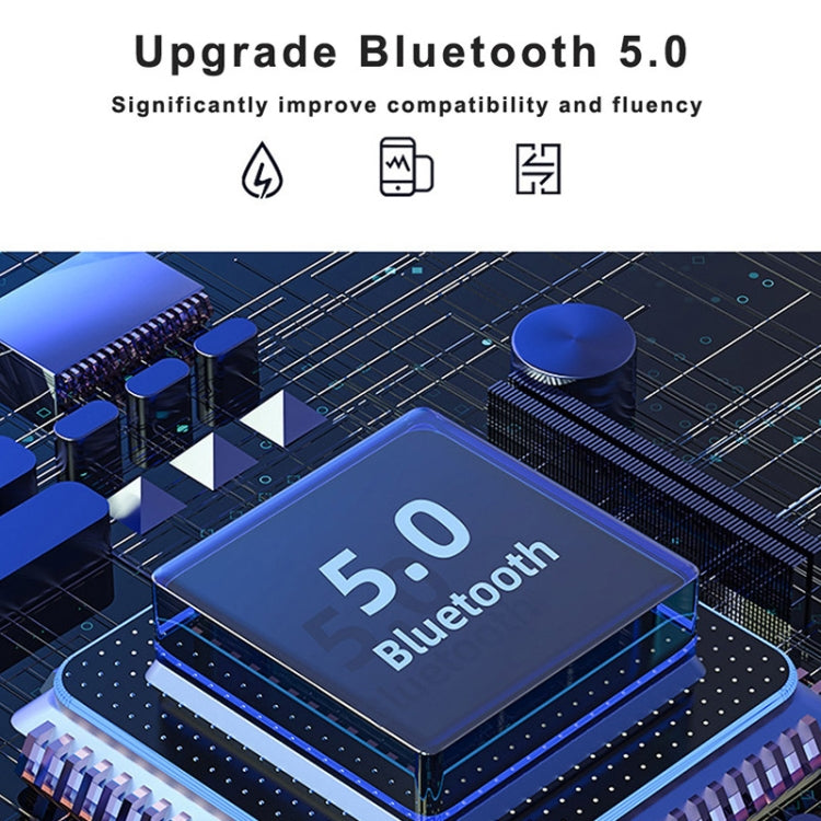 263 TWS CVC8.0 Noise Cancelling Bluetooth Earphone with Charging Box, Support Touch & Three-screen LED Battery Display & Phone Holder & Power Bank & HD Call & Voice Assistant(Black) by bashfashion