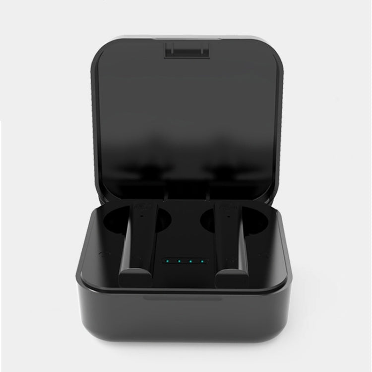 AIR2S TWS Dual Microphone Voice Noise Cancelling Touch Bluetooth Earphone with Charging Box, Support Light Display & Call & Voice Assistant & NFC(Black) by bashfashion