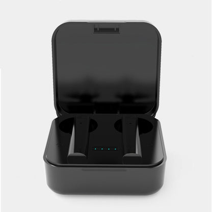 AIR2S TWS Dual Microphone Voice Noise Cancelling Touch Bluetooth Earphone with Charging Box, Support Light Display & Call & Voice Assistant & NFC(Black) by bashfashion
