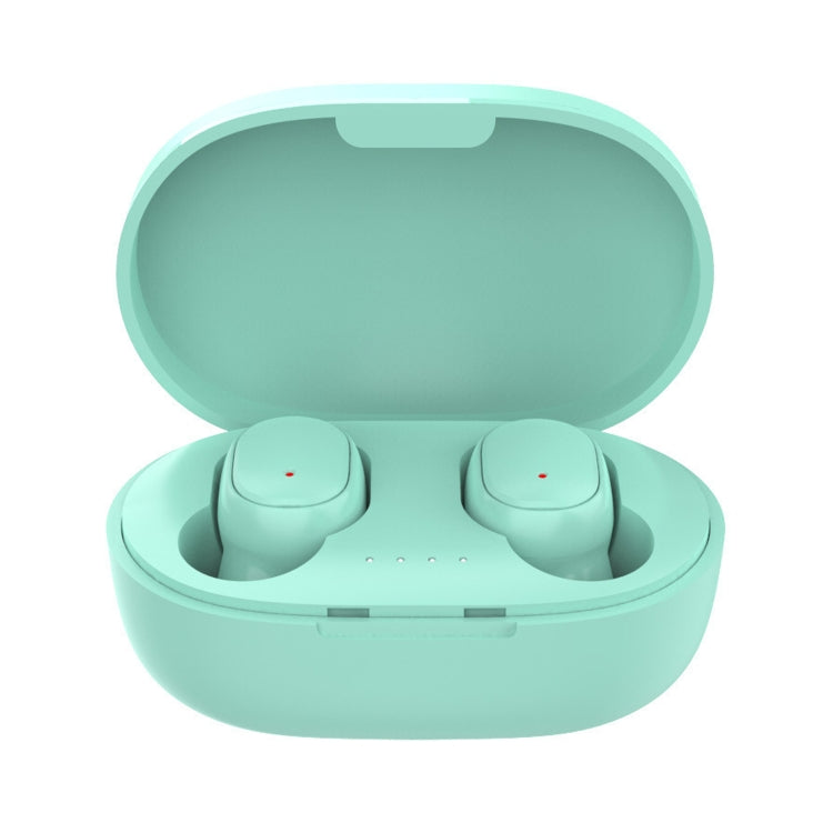 A6S IPX4 Waterproof Bluetooth 5.0 Wireless Bluetooth Earphone with Charging Box, Support for HD Calls & Siri & IOS Power Display (Green) by bashfashion