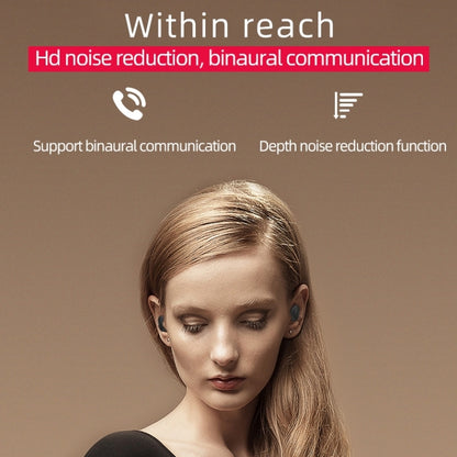 A6S IPX4 Waterproof Bluetooth 5.0 Wireless Bluetooth Earphone with Charging Box, Support for HD Calls & Siri & IOS Power Display (Blue) by bashfashion