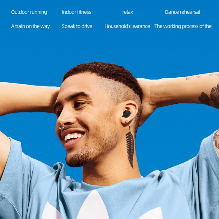 A6S IPX4 Waterproof Bluetooth 5.0 Wireless Bluetooth Earphone with Charging Box, Support for HD Calls & Siri & IOS Power Display (Blue) by bashfashion