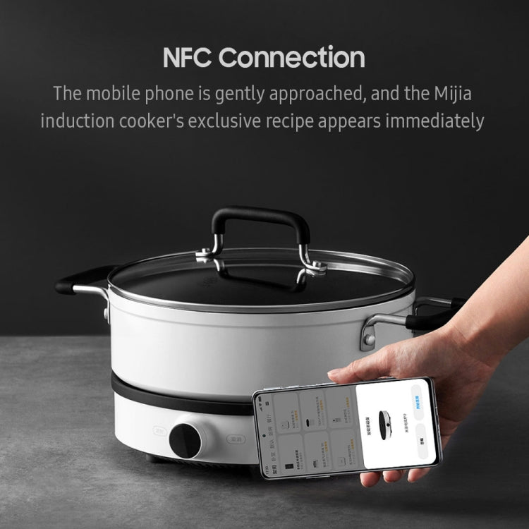 Original Xiaomi Mijia 2100W OLED Screen Induction Cooker 2 NFC Connection App Control, US Plug by Xiaomi