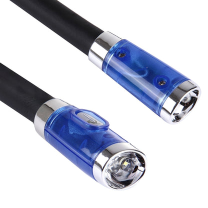 DAMOIL Flexible Eyeshield LED Reading Lights, Creative Double Head Hands-free Neck Stereo Flashlight Working Light Auto Lamp with 4 LED Light & Soft Rubber Grip Neck Pad by bashfashion