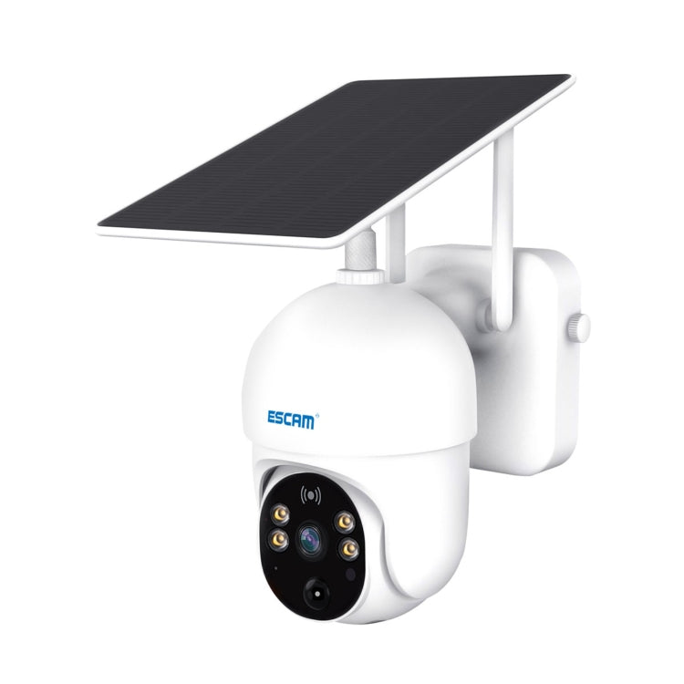 ESCAM QF255 2.0 Million Pixels 1080P HD WiFi Solar Camera, Support Two-way Voice & PIR Motion Detection & Night Vision & TF Card by ESCAM