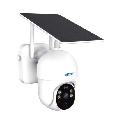 ESCAM QF255 2.0 Million Pixels 1080P HD WiFi Solar Camera, Support Two-way Voice & PIR Motion Detection & Night Vision & TF Card by ESCAM