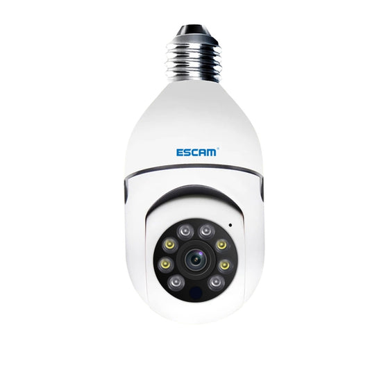 ESCAM PT208 1080P HD Light Bulb WiFi Camera, Support Motion Detection, Two-way Audio, Night Vision, TF Card by ESCAM