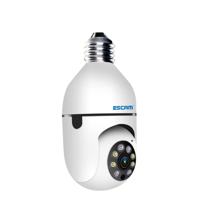 ESCAM PT208 1080P HD Light Bulb WiFi Camera, Support Motion Detection, Two-way Audio, Night Vision, TF Card by ESCAM