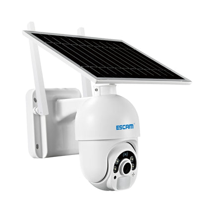 ESCAM QF250 HD 1080P WiFi Solar Panel IP Camera, Support Motion Detection / Night Vision / TF Card / Two-way Audio by ESCAM