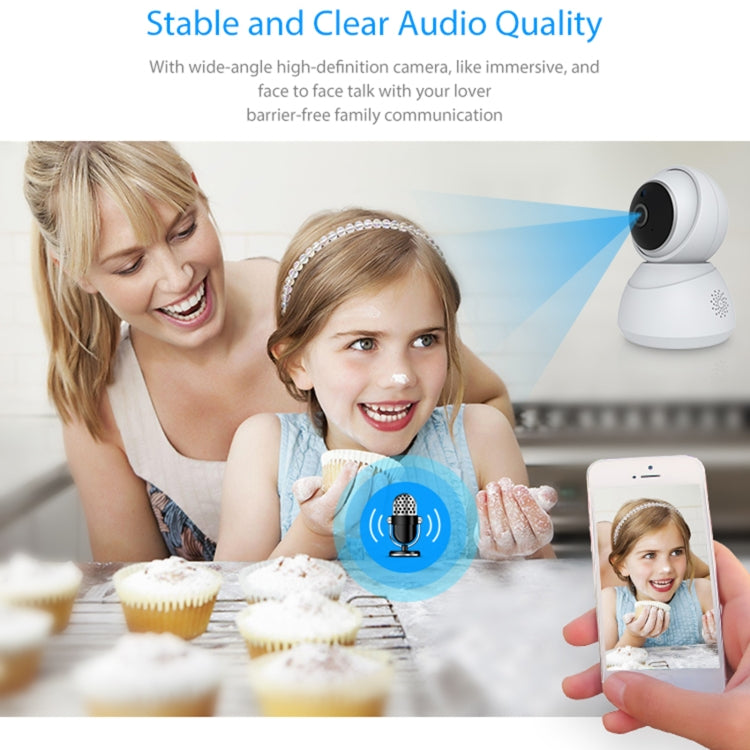 NEO NIP-68RQ WiFi Indoor Smart PT IP Camera (White) by NEO