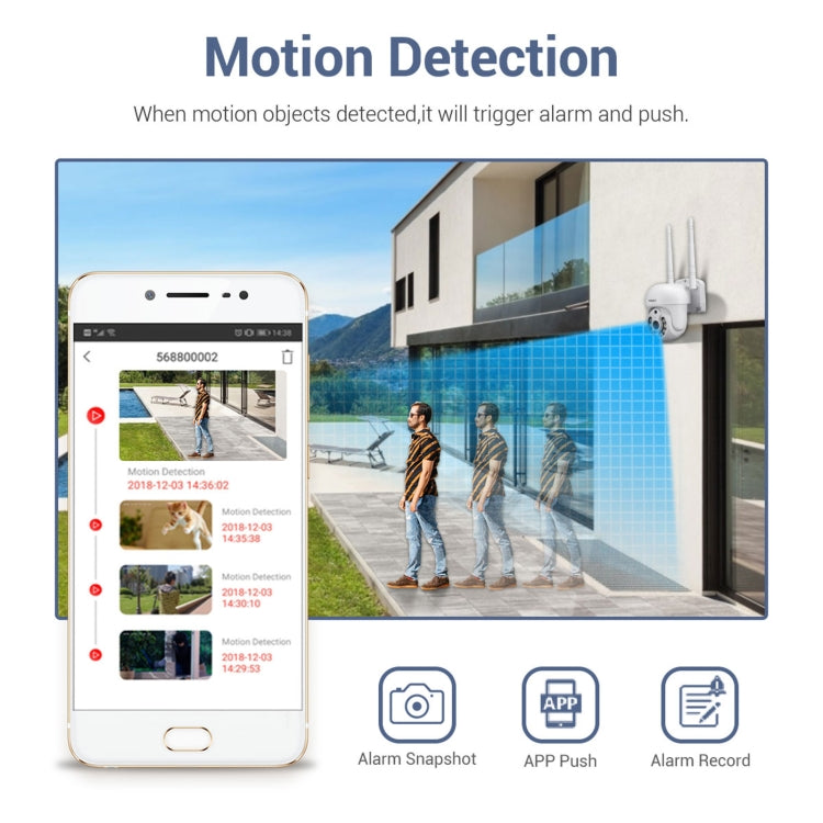 ESCAM WNK718 HD 3.0 Million Pixels 8-channel Wireless + 8IPC Wireless NVR Security System, EU Plug by ESCAM