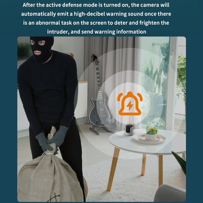 CAMSOY X1 Indoor Full HD 1080P WiFi Two Way Talk Pan and Tilt Camera (White) by CAMSOY