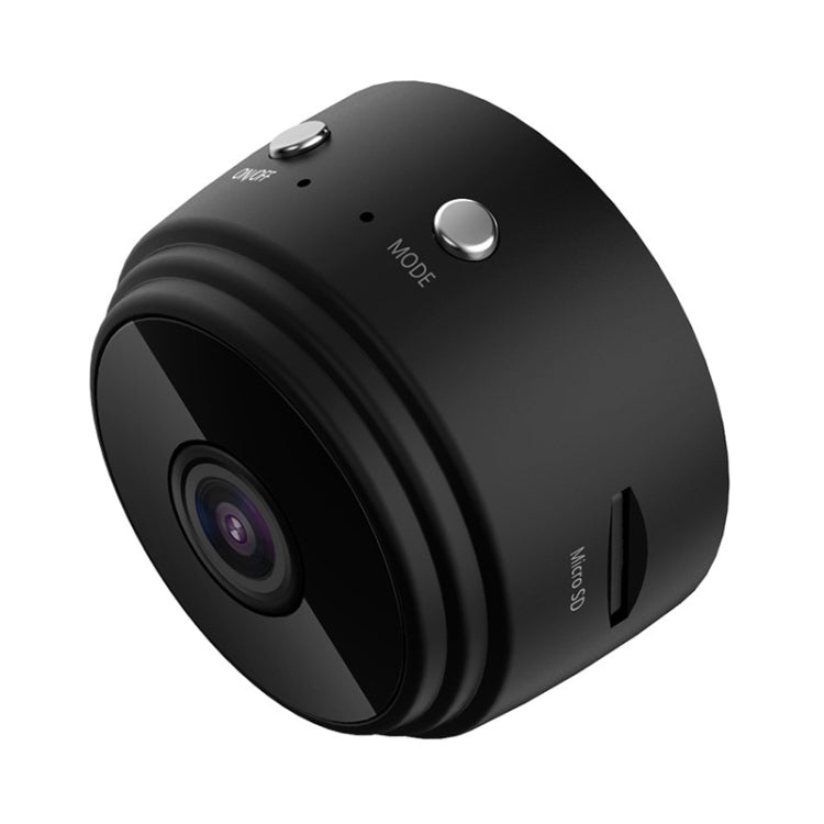 A9 1080P WiFi Wireless Network Camera Wide-angle Recorder (Black) by bashfashion