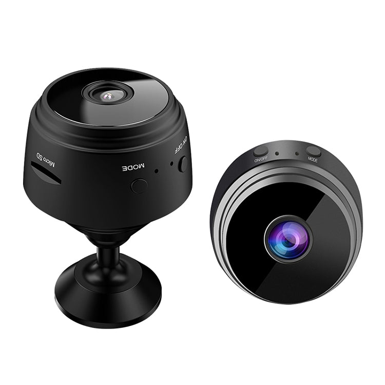 A9 1080P WiFi Wireless Network Camera Wide-angle Recorder (Black) by bashfashion