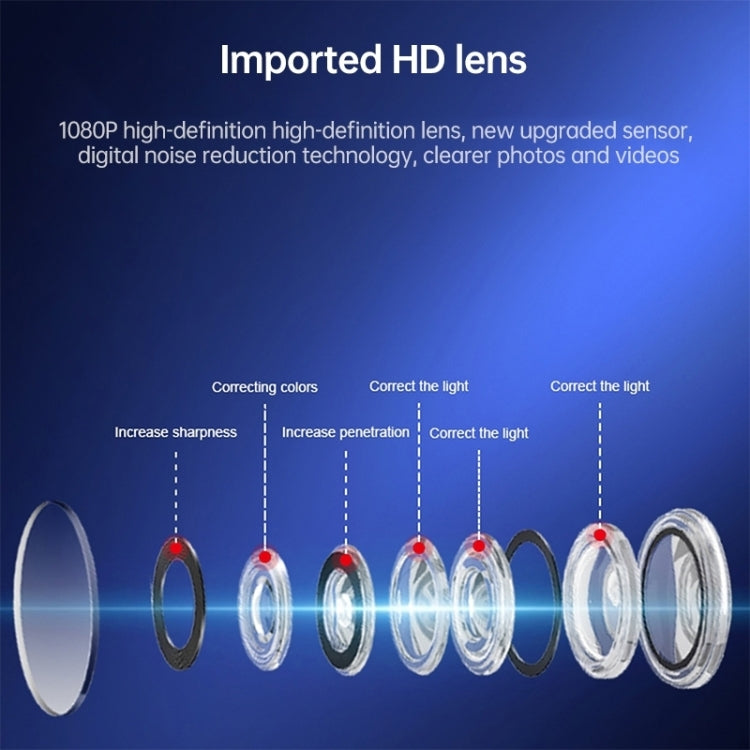 A9 1080P WiFi Wireless Network Camera Wide-angle Recorder (Black) by bashfashion