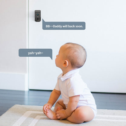 CAMSOY S20 1080P WiFi Wireless Network Action Camera Wide-angle Recorder with Mount (White) by CAMSOY