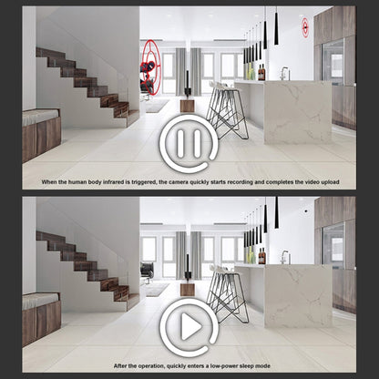 CAMSOY T9W5 1080P WiFi Wireless Network Action Camera Wide-angle Recorder by CAMSOY