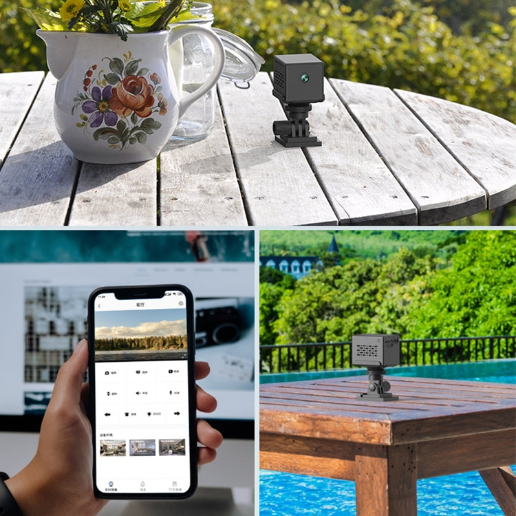 CAMSOY S30 1080P Long Battery Life WiFi Wireless Network Action Camera Wide-angle Recorder with Mount by CAMSOY