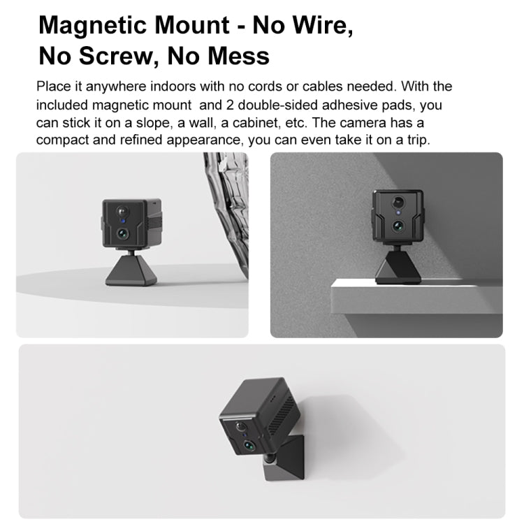 CAMSOY T9G6-EUR 4G 1080P HD Wireless Camera Network Action Camera with Mount, EU Version by CAMSOY