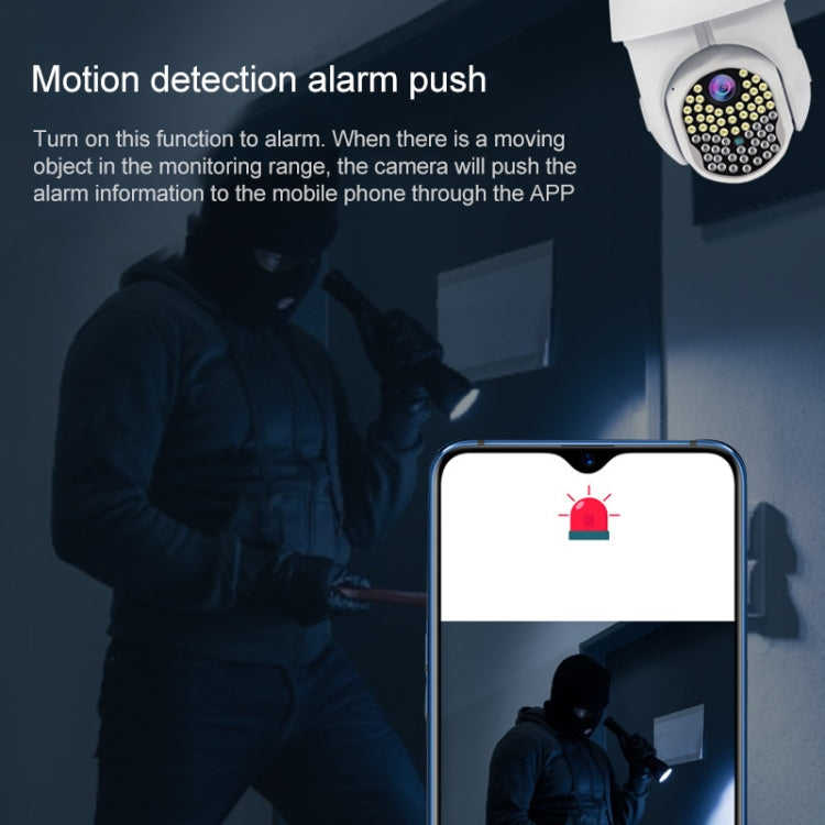 AL-63 2.0 Million Pixels 1080P HD WiFi IP Camera, Support Night Vision & Motion Detection & Two-way Intercom & TF Card, EU Plug by bashfashion