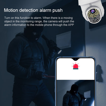 AL-63 2.0 Million Pixels 1080P HD WiFi IP Camera, Support Night Vision & Motion Detection & Two-way Intercom & TF Card, EU Plug by bashfashion