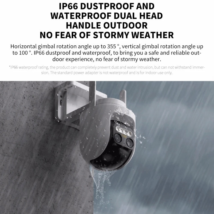 Original Xiaomi CW700S Outdoor Camera 4MP Full Color Night Vision WiFi Camera, US Plug by Xiaomi