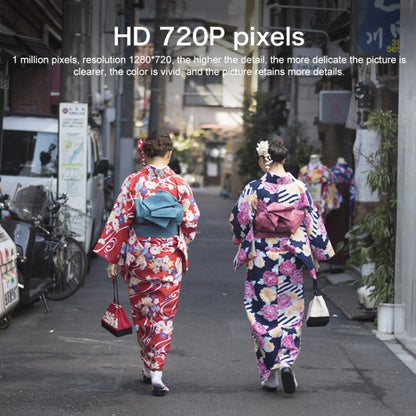 BQ2 1 megapixel Plug-in Gun Shape HD Monitor Camera, Support Infrared Night Vision & 4-32GB TF Card by bashfashion