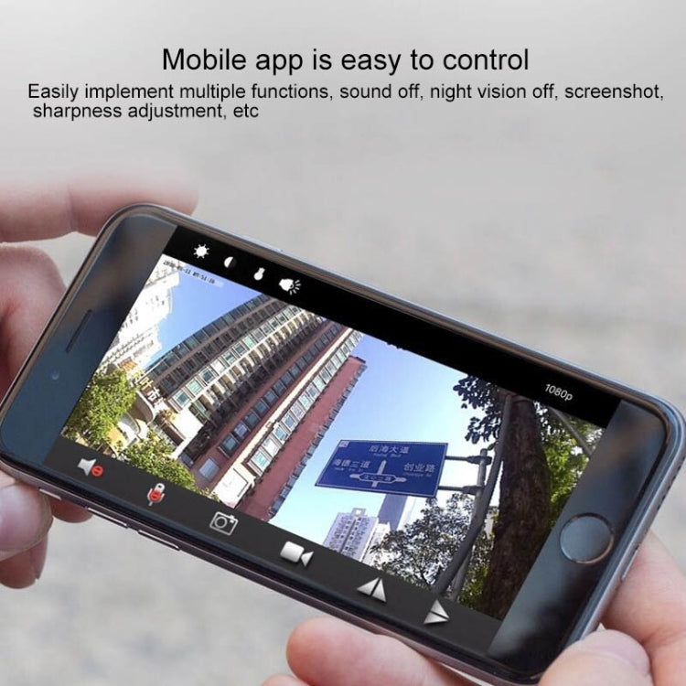 A9 1080P WiFi IP Camera Mini DV(White) by bashfashion