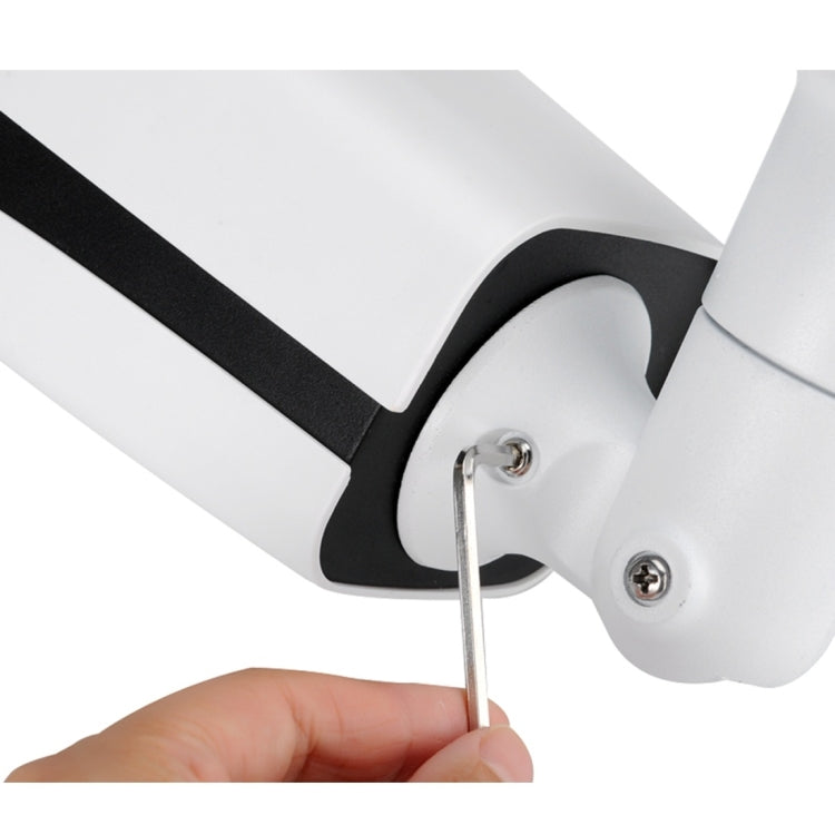 651eH2 / IP POE Zoom (Power Over Ethernet) 1080P H.265 HD 4 x Optical Zoom and 2.8-12mm AF Lens IP66 Weatherproof Indoor Surveillance Camera, Support IR Night Vision(White) by bashfashion