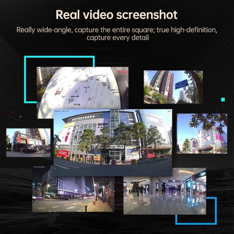 A9 720P Wifi Wireless Network Camera Wide-angle Recorder(Black) by bashfashion