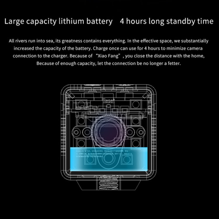 CAMSOY S1T 1080P WiFi Wireless Network Action Camera Wide-angle Recorder (Black) by CAMSOY