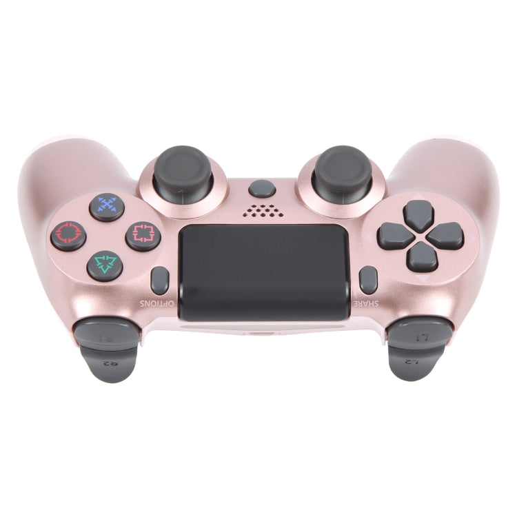 Wireless Bluetooth Snowflake Button Game Controller for Sony PS4 (Rose Gold) by bashfashion