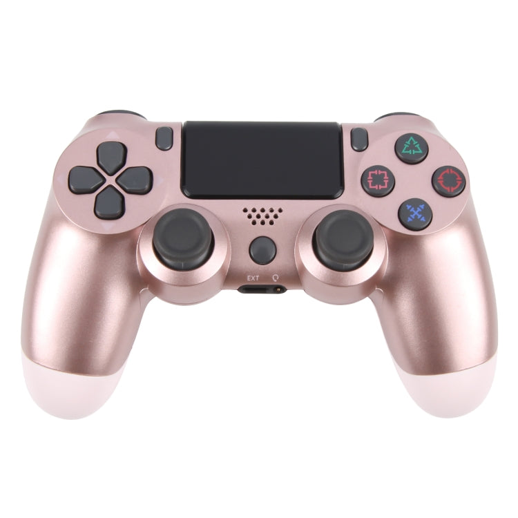 Wireless Bluetooth Snowflake Button Game Controller for Sony PS4 (Rose Gold) by bashfashion