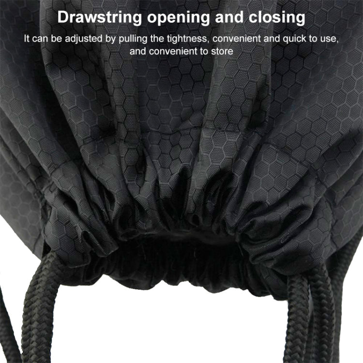 Outdoor Football Grid Texture Waterproof Oxford Backpack, Size: 45x35cm by bashfashion