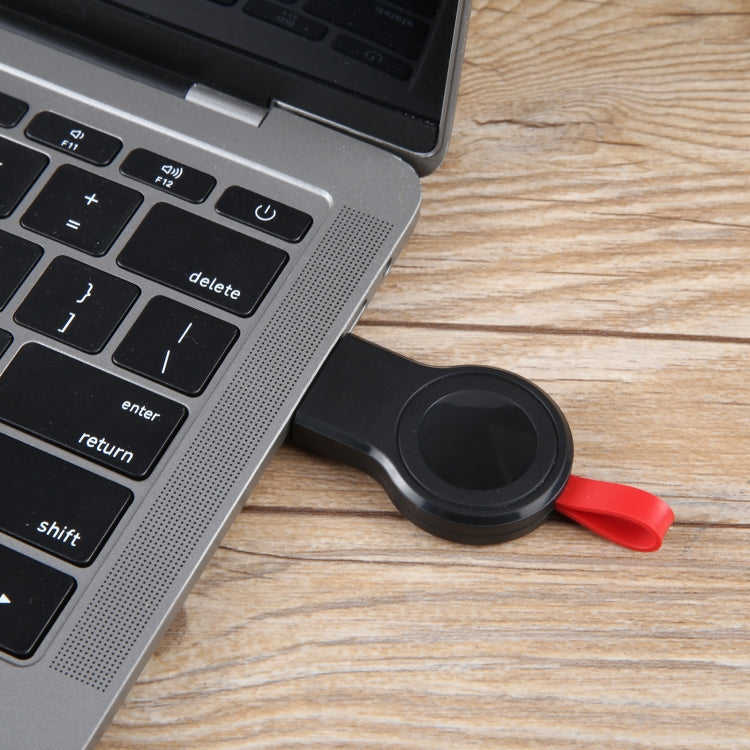 For Apple Watch Series 2W USB Port Portable Magnetic Charger (Black) by bashfashion