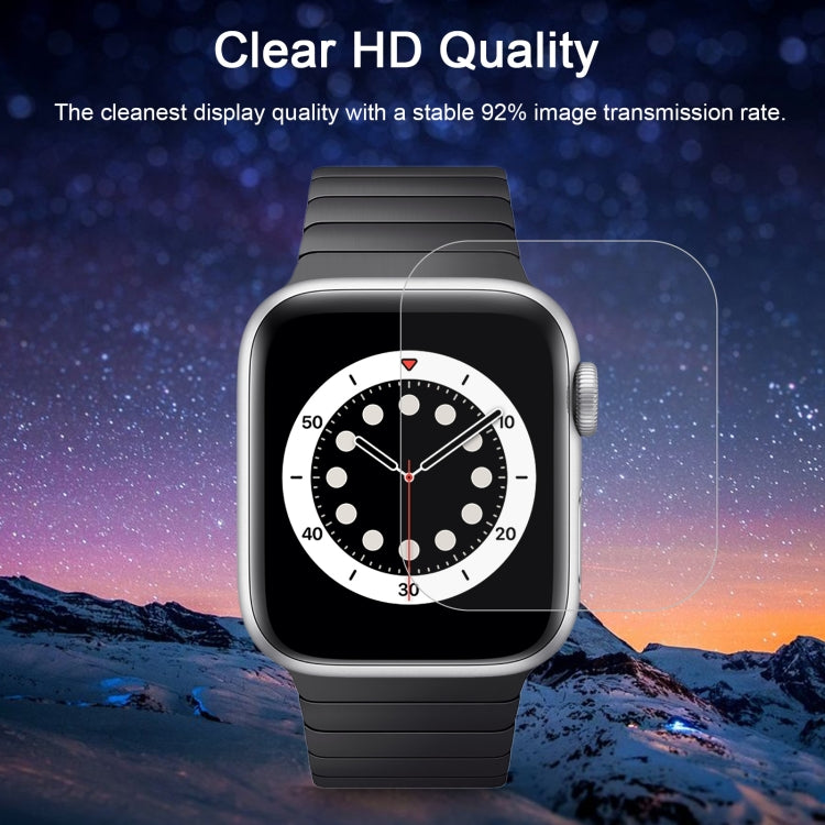 For Apple Watch Edition 38mm 38mm Dial Diameter 9H+ Surface Hardness 2.5D Explosion-proof Tempered Glass Film by bashfashion