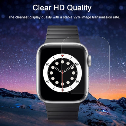 For Apple Watch Edition 38mm 38mm Dial Diameter 9H+ Surface Hardness 2.5D Explosion-proof Tempered Glass Film by bashfashion