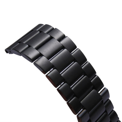 For Apple Watch 38mm Classic Buckle Steel Watch Band Replacement, Only Used in Conjunction with Connectors ( S-AW-3291 )(Black) by bashfashion