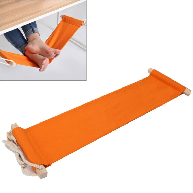 Outdoor Leisure / Office Relax Foot Hammock(Orange) by bashfashion
