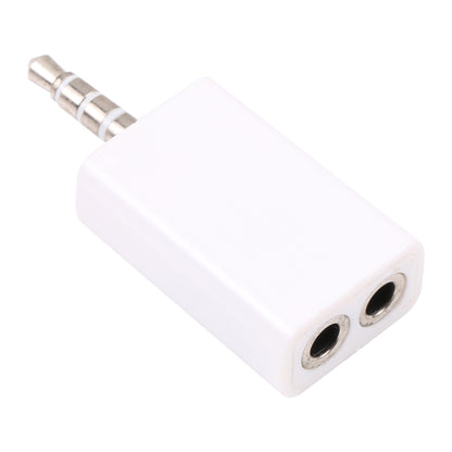 3.5mm Headphone Splitter Adapter, Compatible with Phones, Tablets, Headphones, MP3 Player, Car/Home Stereo & More(White) by bashfashion