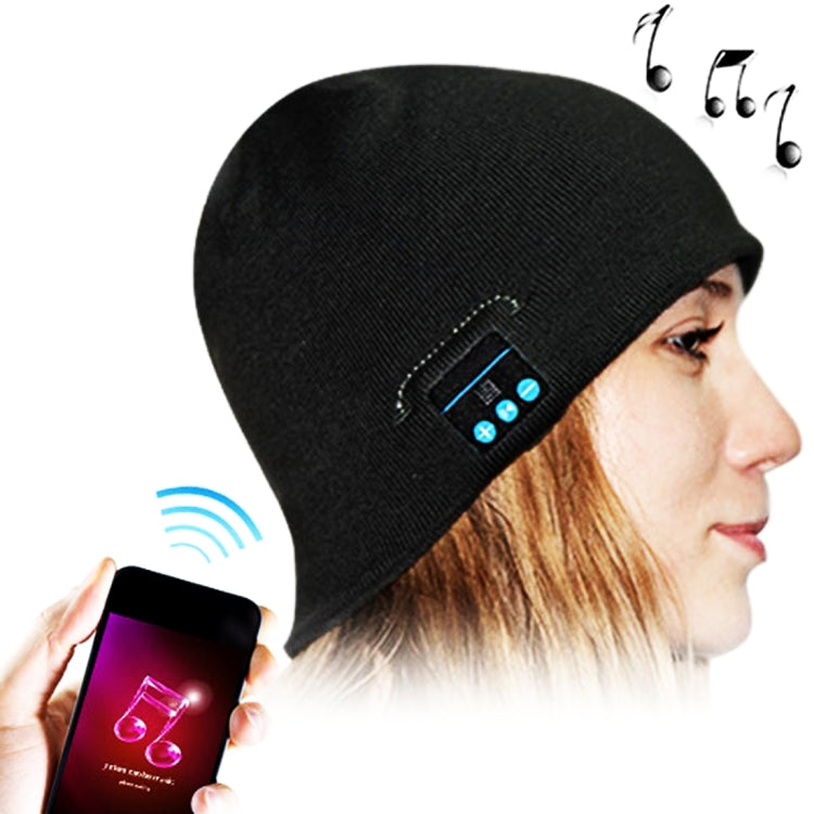 Bluetooth Headset Warm Winter Hat for iPhone 5 & 5S / iPhone 4 & 4S and Other Bluetooth Devices by bashfashion