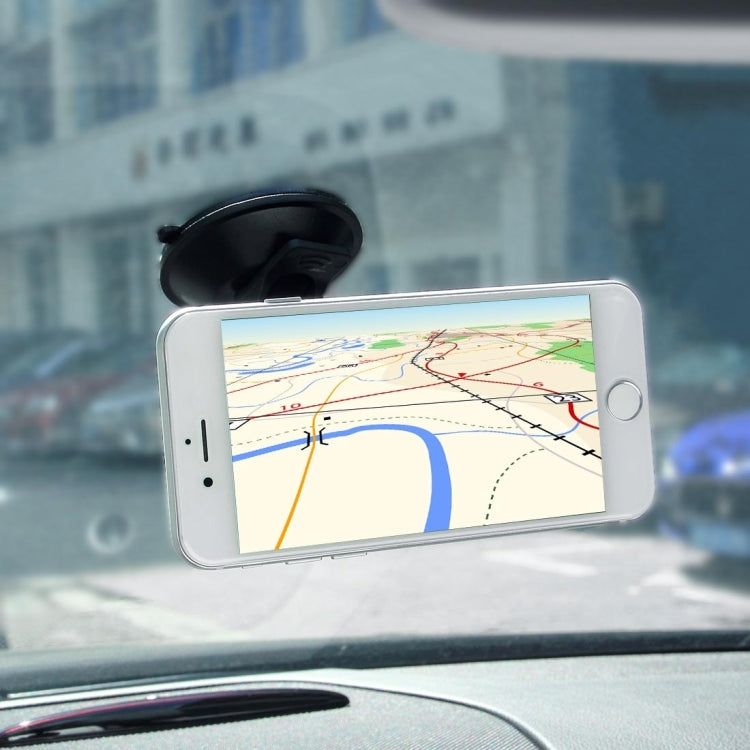 Young Player Magnetic 360 Degrees Rotation Super Suction Cup Car Mount Holder with Quick-Snap, For iPhone, Galaxy, Sony, Lenovo, HTC, Huawei, and other Smartphones by Young Player