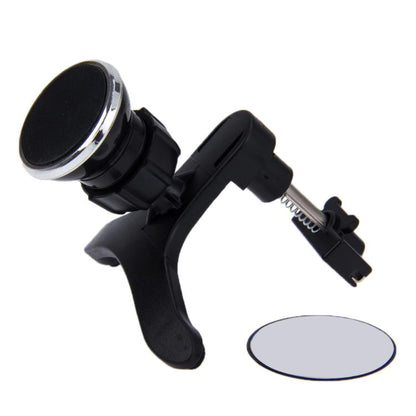 Rotatable Universal Car Air Vent Magnetic Phone Holder Stand Mount, For iPhone, Galaxy, Huawei, Xiaomi, Lenovo, Sony, LG, HTC and Other Smartphones(Silver) by Young Player