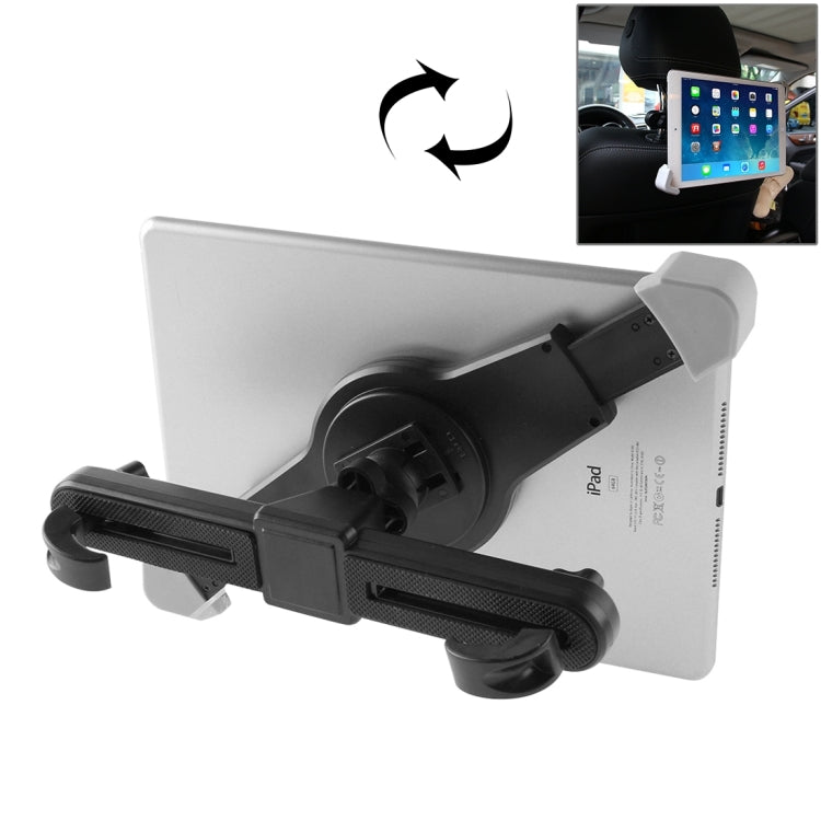 Universal 360 Degrees Rotation Car Headrest Mount Holder, For iPad, Samsung, Lenovo, Sony and Other Tablet PC(Black) by Young Player